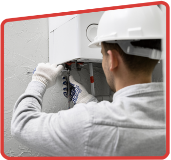 Worker Fixing Water Heater - Water Heater Repair & Replacement